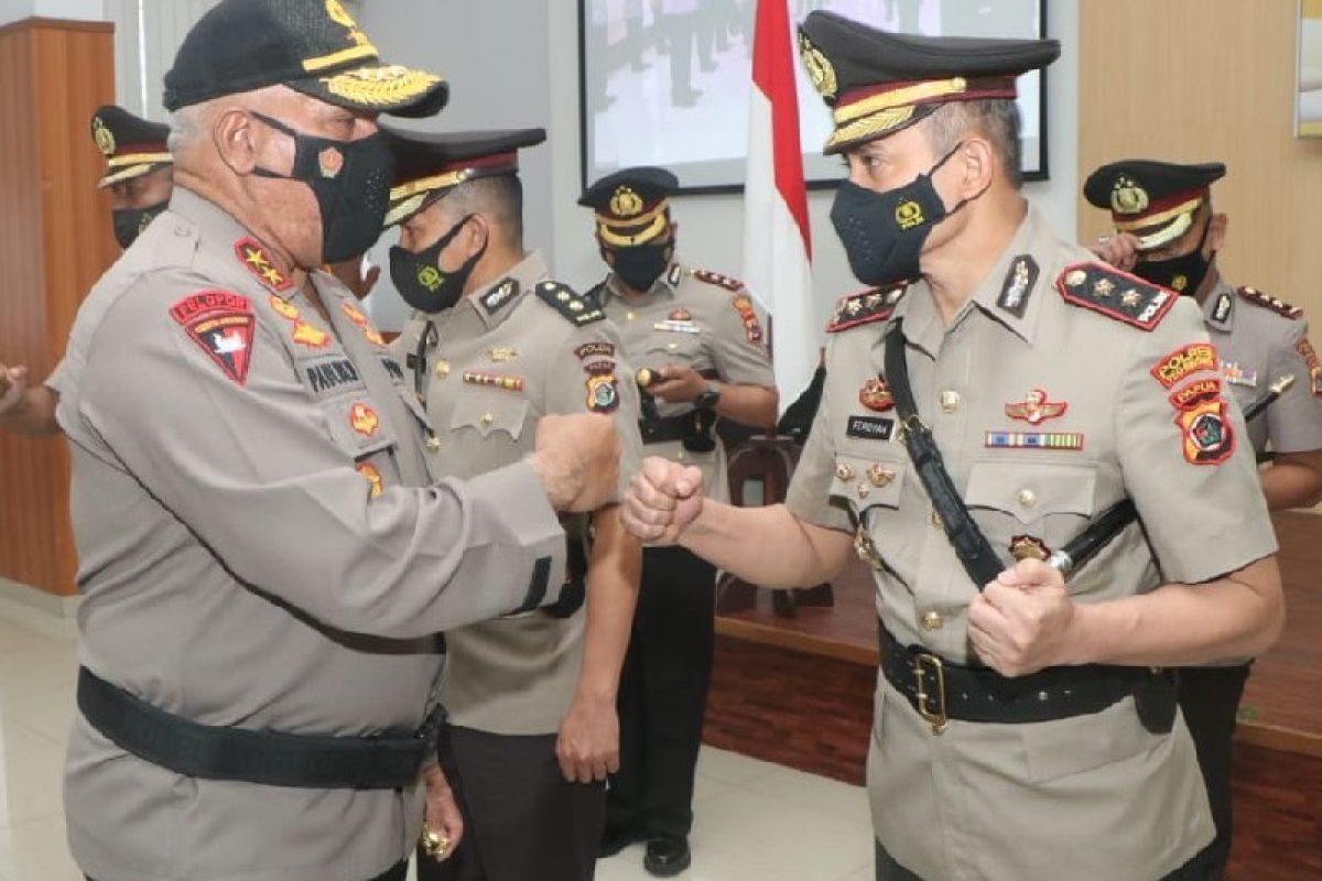 9 Kapolres di Papua resmi diserahterimakan