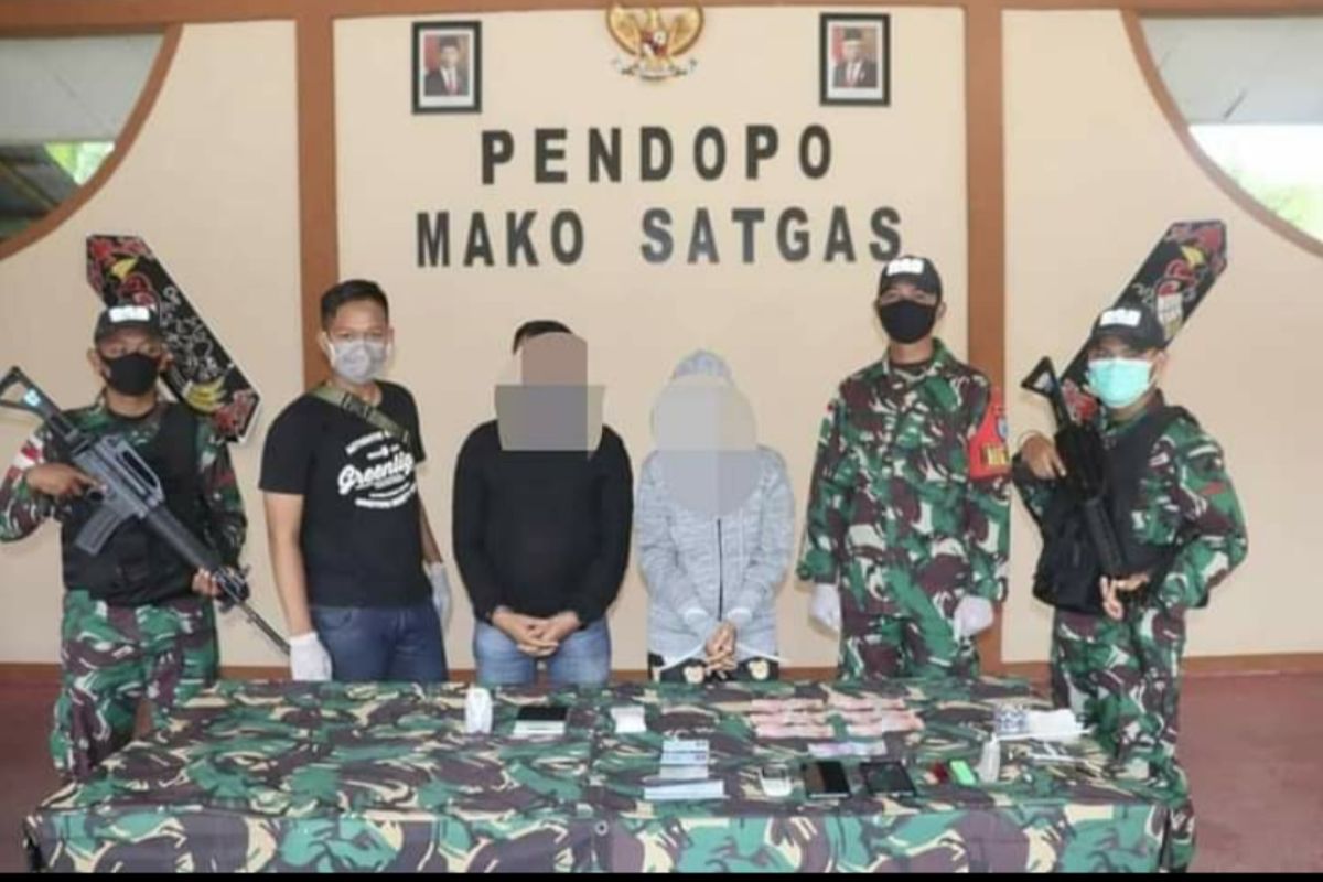 TNI ringkus pengedar sabu saat 