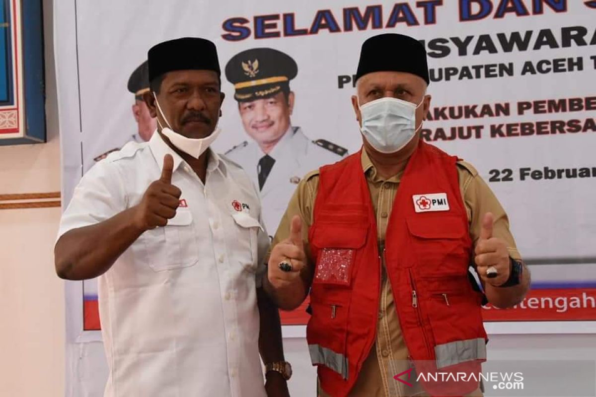 Setelah lama vakum, Bupati Aceh Tengah minta PMI tetap eksis