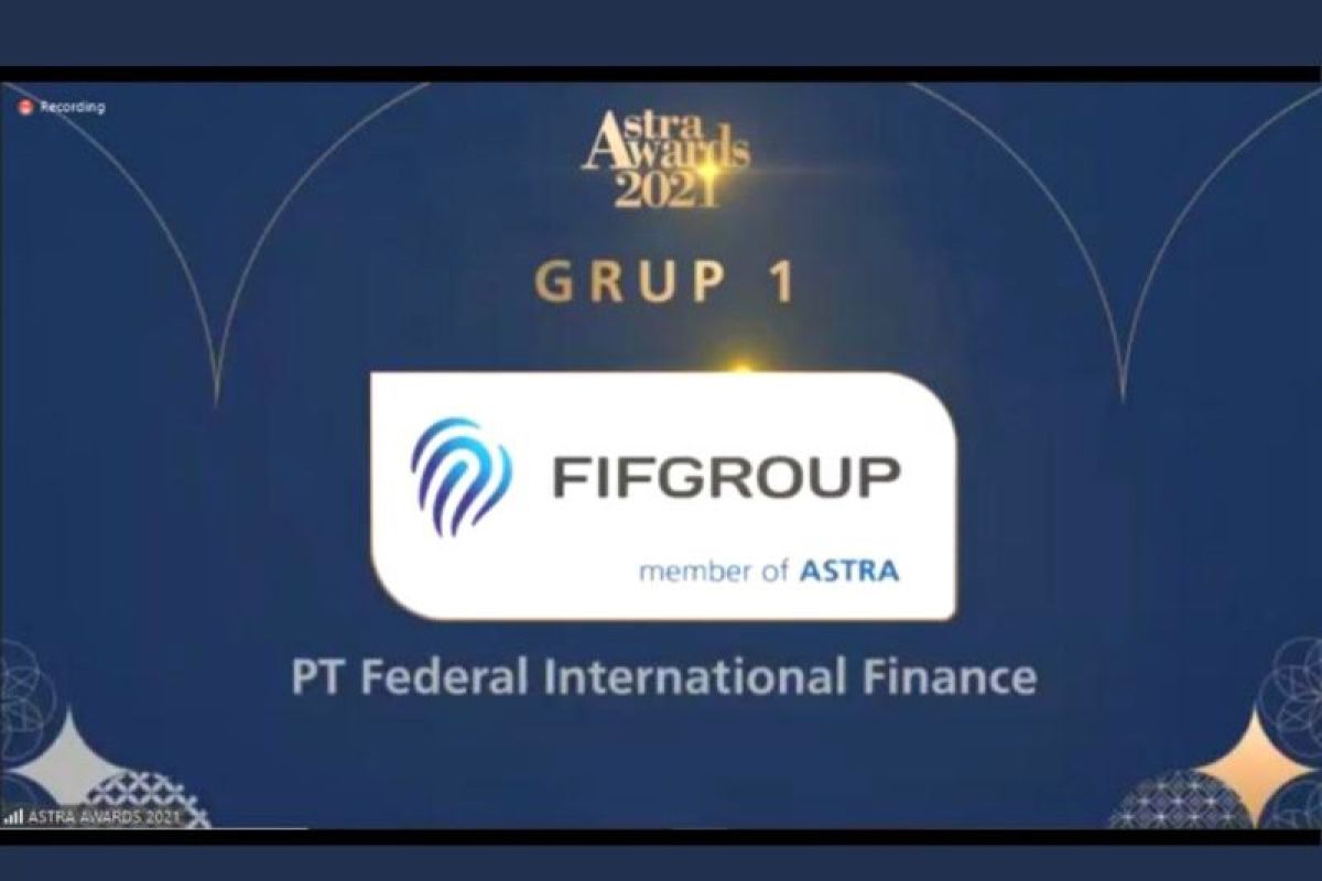 FIFGROUP terpilih sebagai perusahaan terbaik dalam Astra Awards 2021