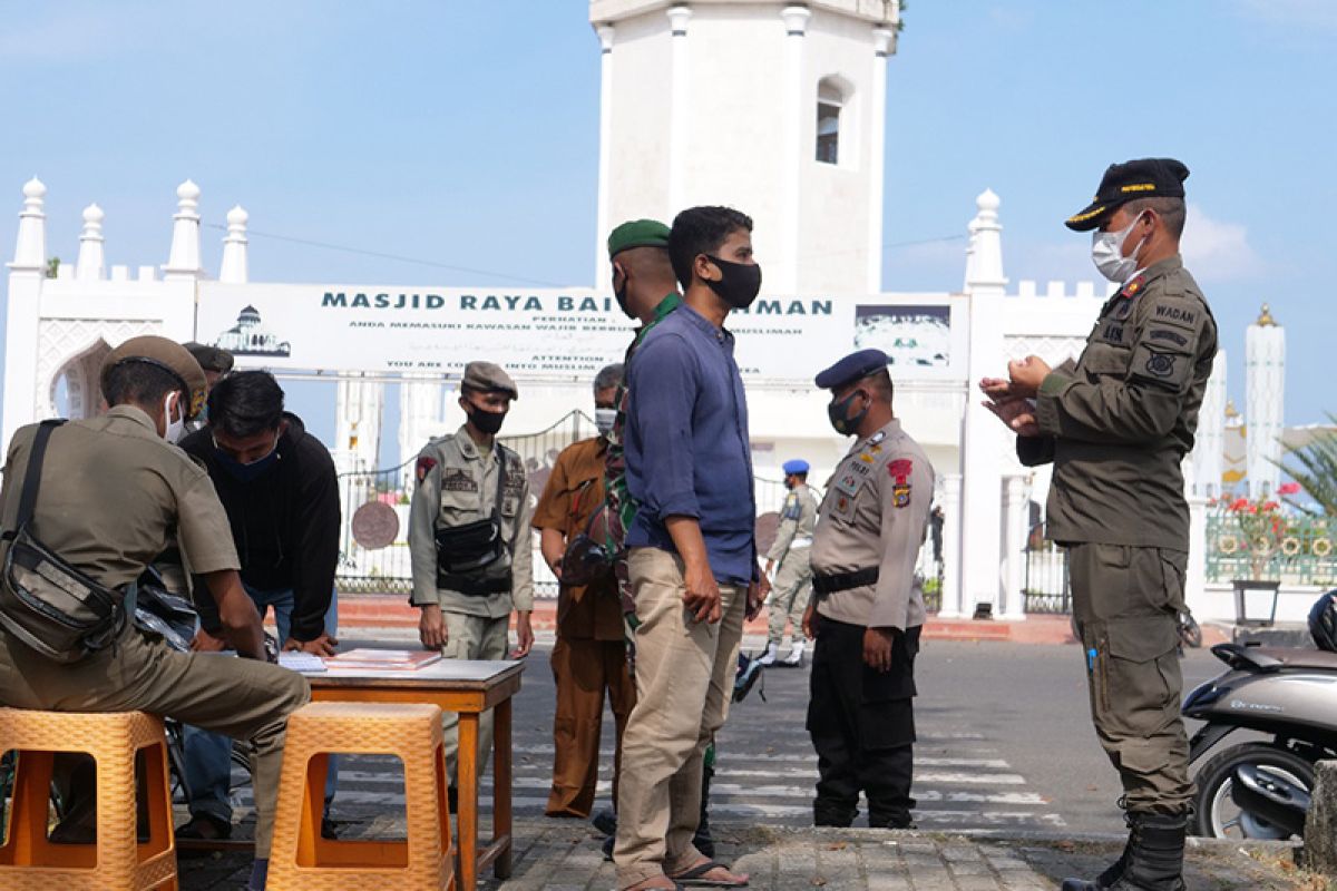 Puluhan pelanggar protokol kesehatan terjaring operasi yustisi