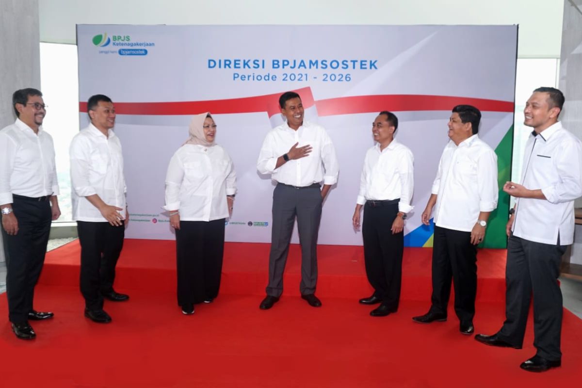 Direksi BPJAMSOSTEK 2021-2026 optimistis perlindungan Jamsos menyeluruh sudah di depan mata