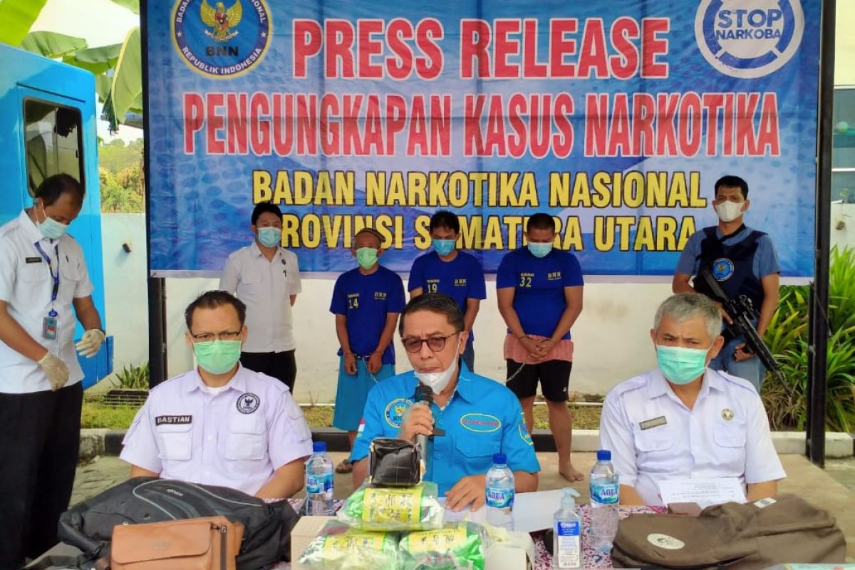 BNNP Sumatera Utara gagalkan pengiriman pisang salai berisi sabu-sabu