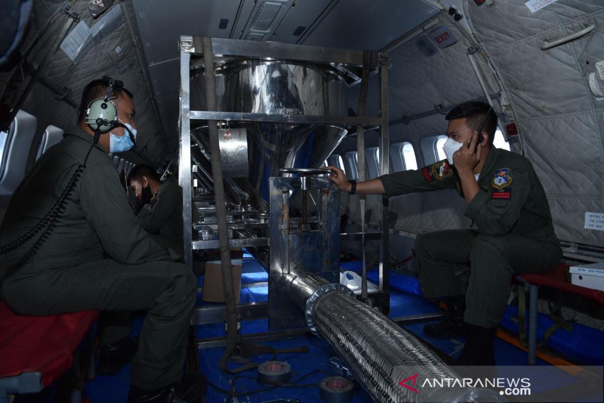 Kurangi banjir Jakarta, TNI AU-BPPT lakukan modifikasi cuaca