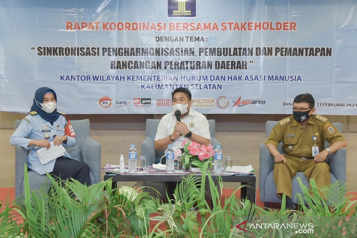 DPRD Kalsel dan Kemenkumham diharapkan ada MoU