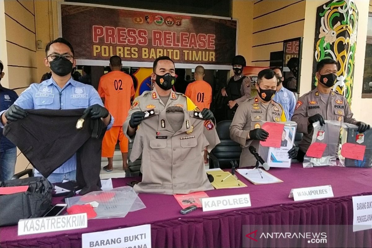 Mengaku anggota Polda Kalteng, polisi gadungan ini ditangkap di Kaltim