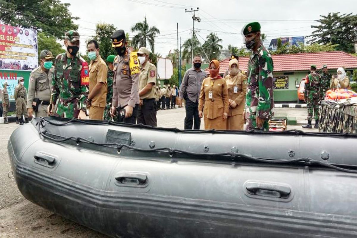 Kodim Muara Teweh terjunkan personel  reaksi cepat penanggulangan bencana