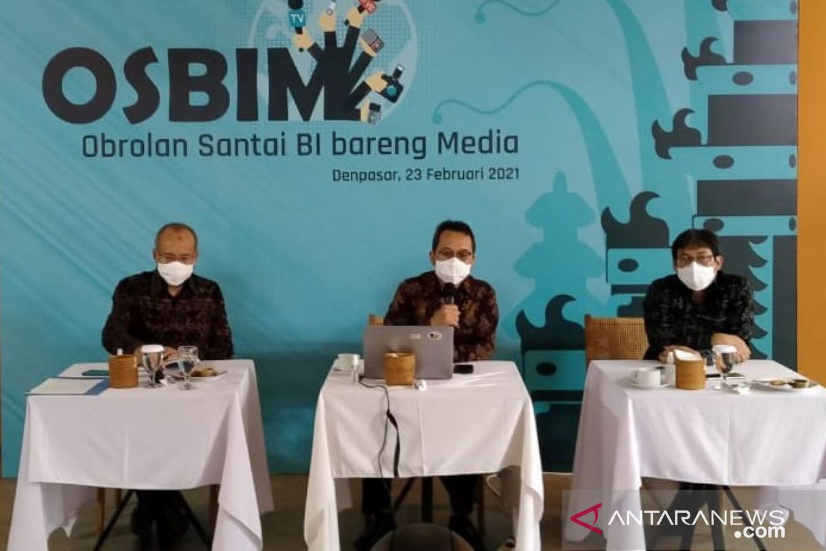 BI optimis ekonomi Bali tumbuh positif di 2021