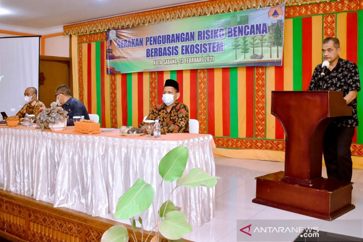 Pemerintah Aceh kampanye kurangi resiko bencana berbasis ekosistem