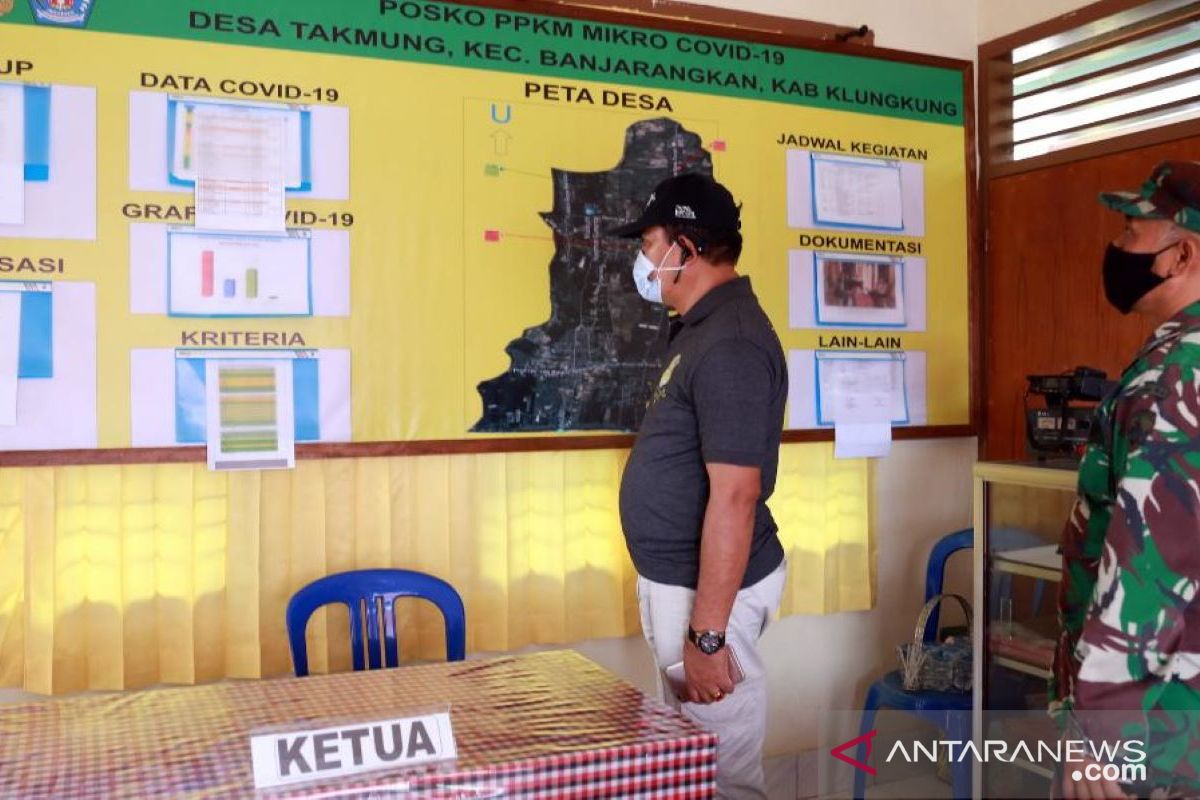 Wabup Klungkung kembali cek kesiapan PPKM Mikro tahap kedua