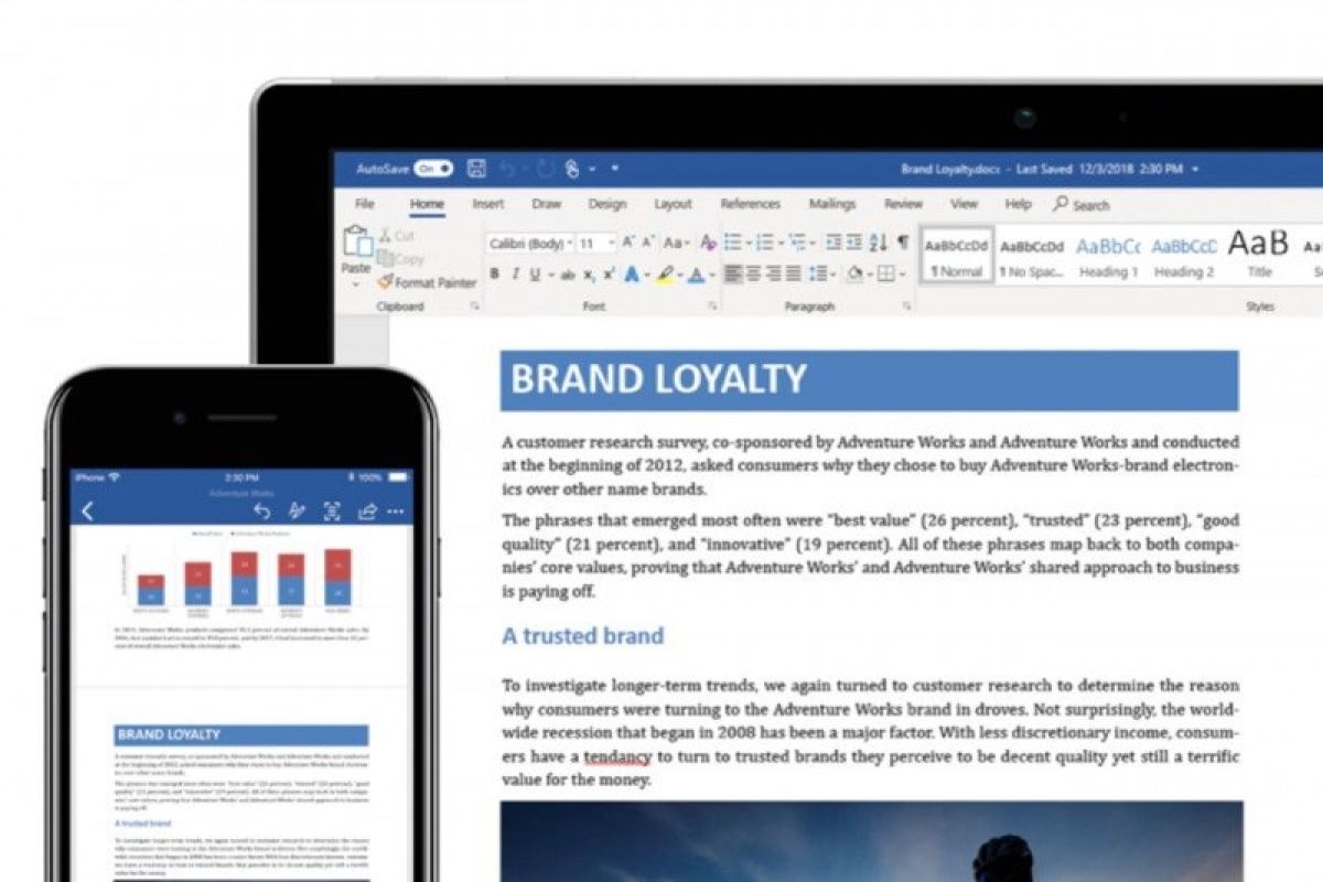 Microsoft Word akan hadirkan fitur prediksi teks