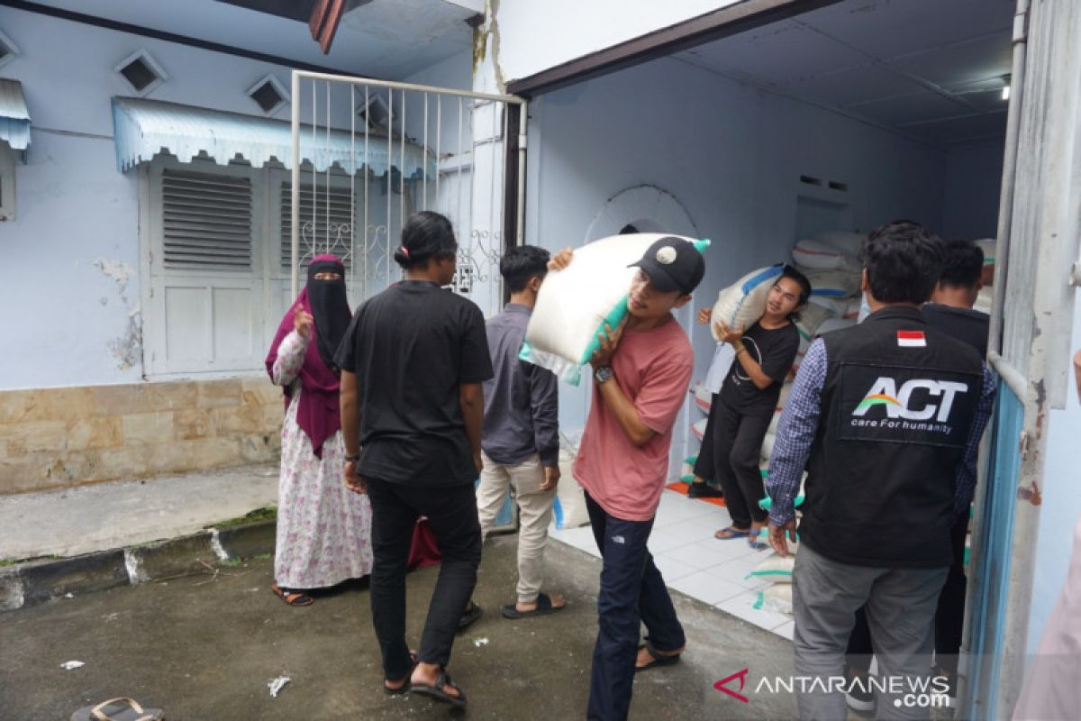 ACT NTB himpun 25 ton bantuan logistik untuk korban gempa