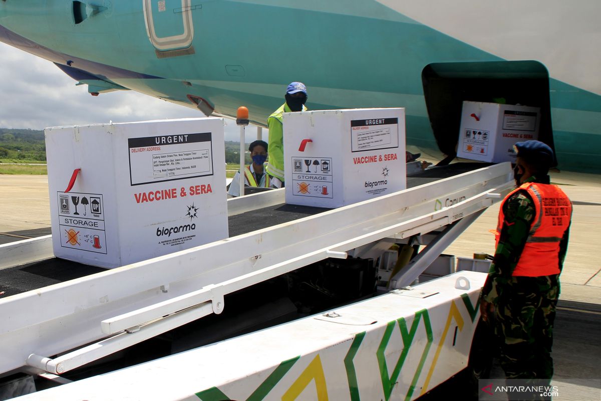 7.240 dosis vaksin COVID-19 tiba di Kupang
