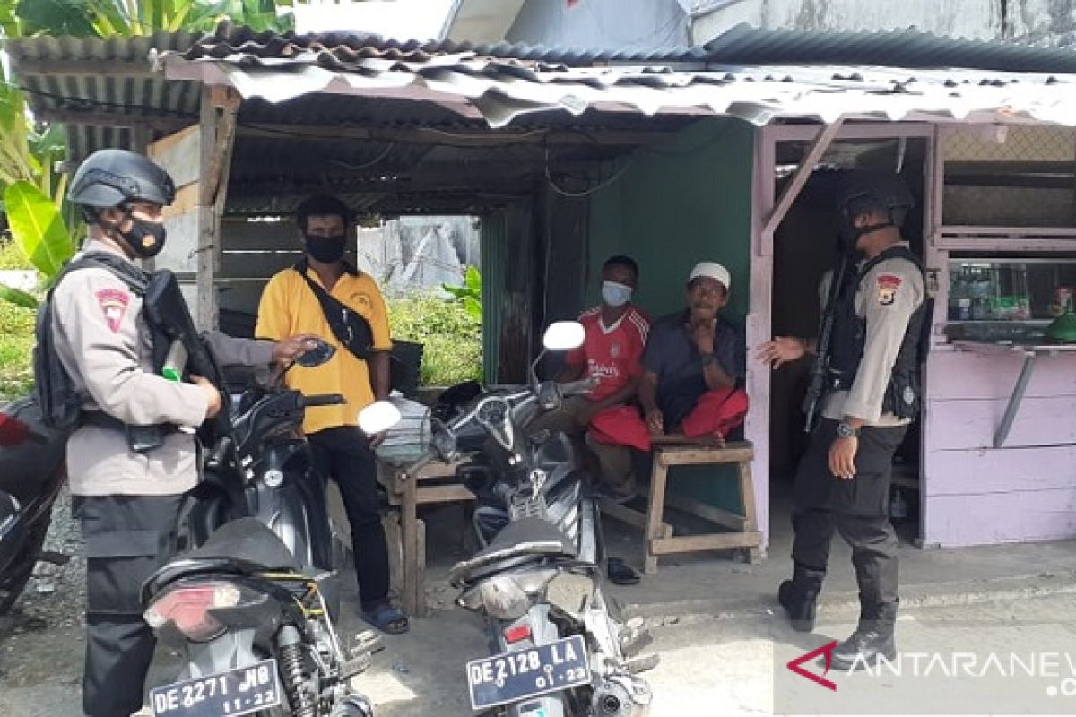 Gegana Polda Maluku intensif patroli Harkamtibmas secara dialogis di Ambon