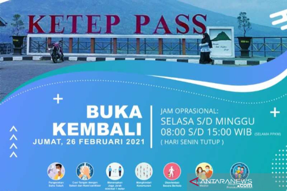 Ketep Pass kembali buka setelah ada rekomendasi BPPTKG