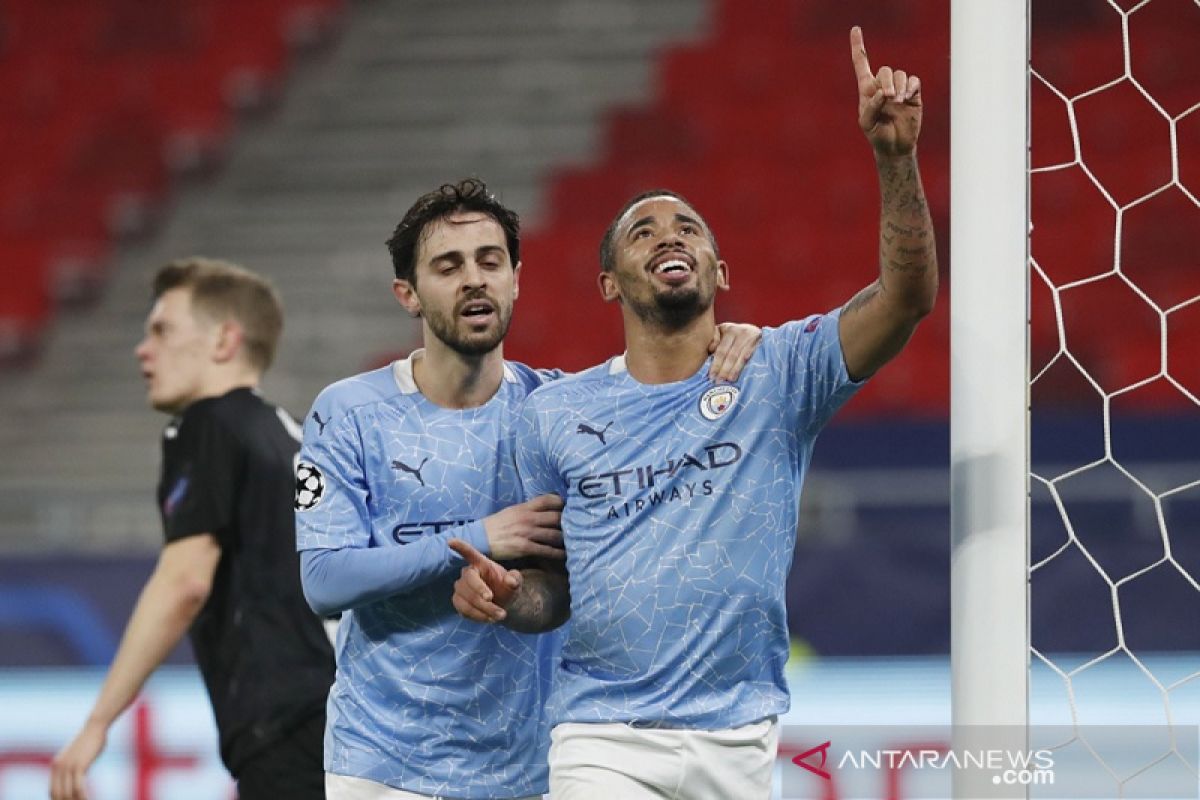 Liga Champions: Manchester City menang meyakinkan atas Gladbach