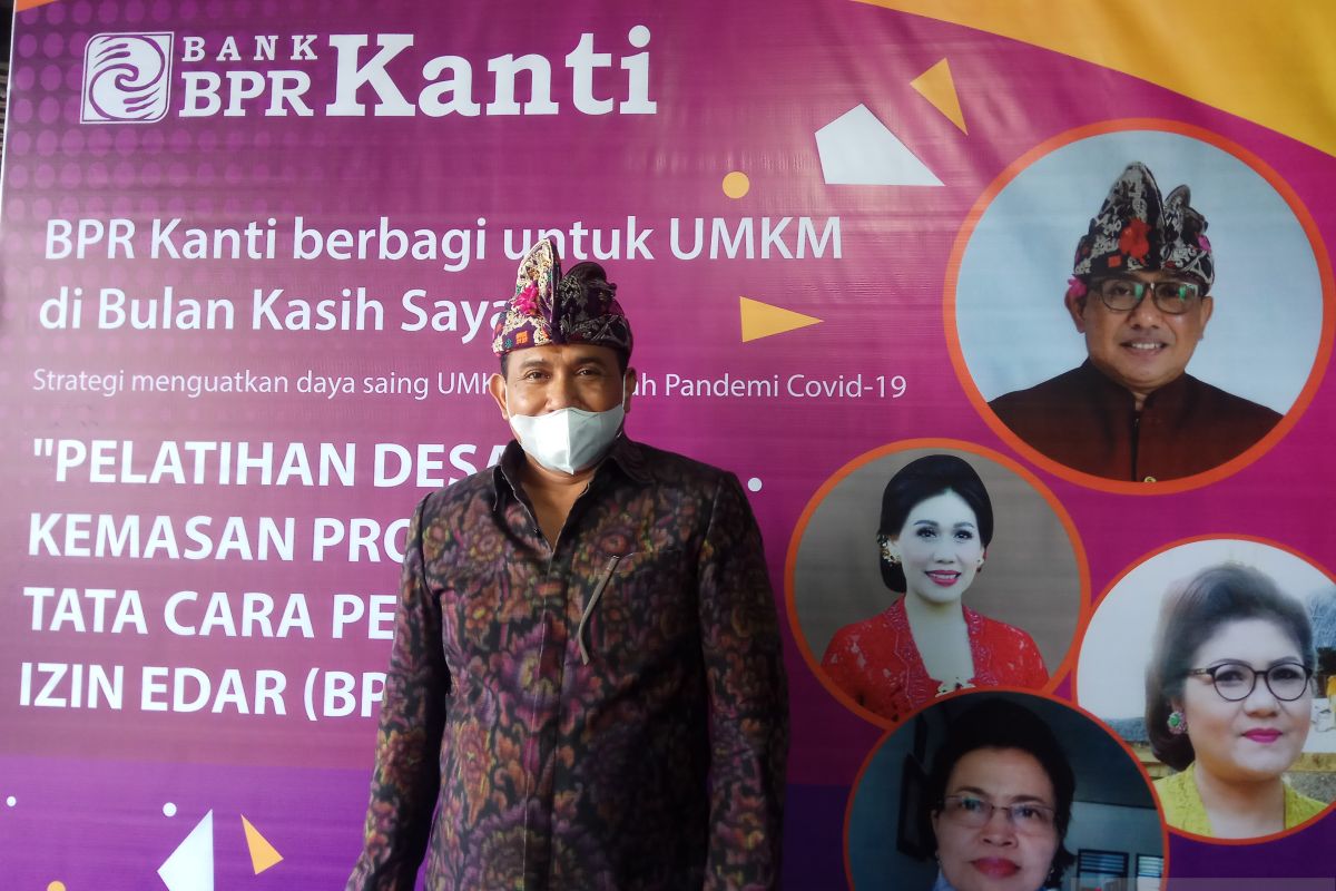 BPR Kanti adakan pelatihan kemasan produk untuk UMKM Gianyar saat pandemi