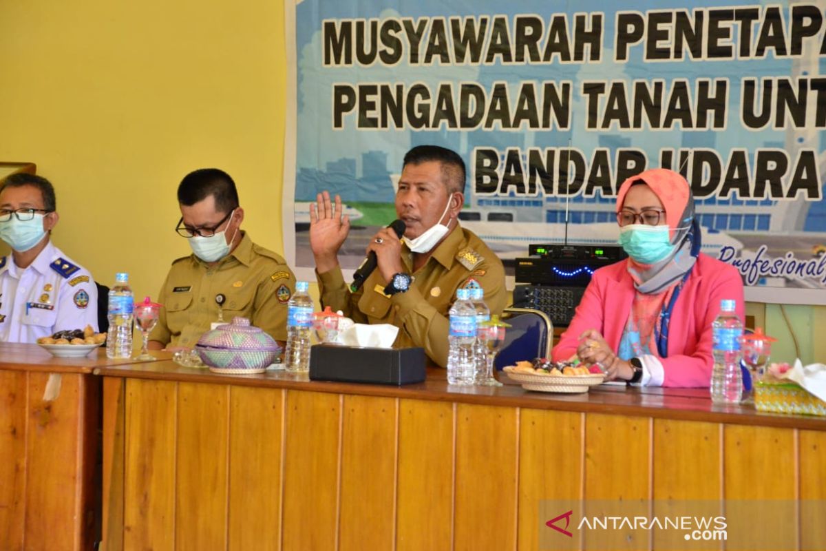 Pengadaan ganti rugi tanah Bandara Sukadana sudah sepakat