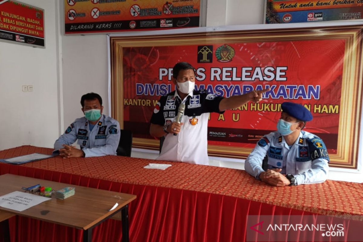 Cegah pengendalian narkoba, razia Rutan Siak ditinjau Kanwil Kemenkumham Riau