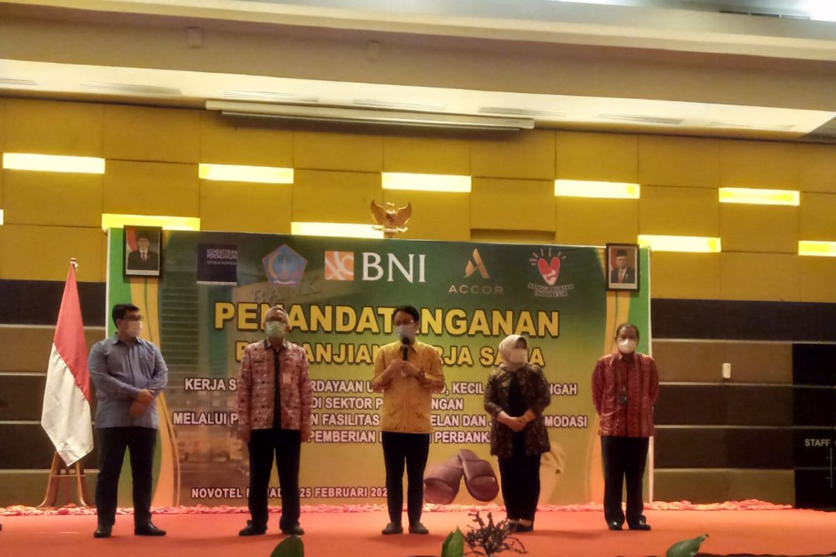 Kemendag gandeng Accor Group-BNI Manado berdayakan UMKM di Sulut