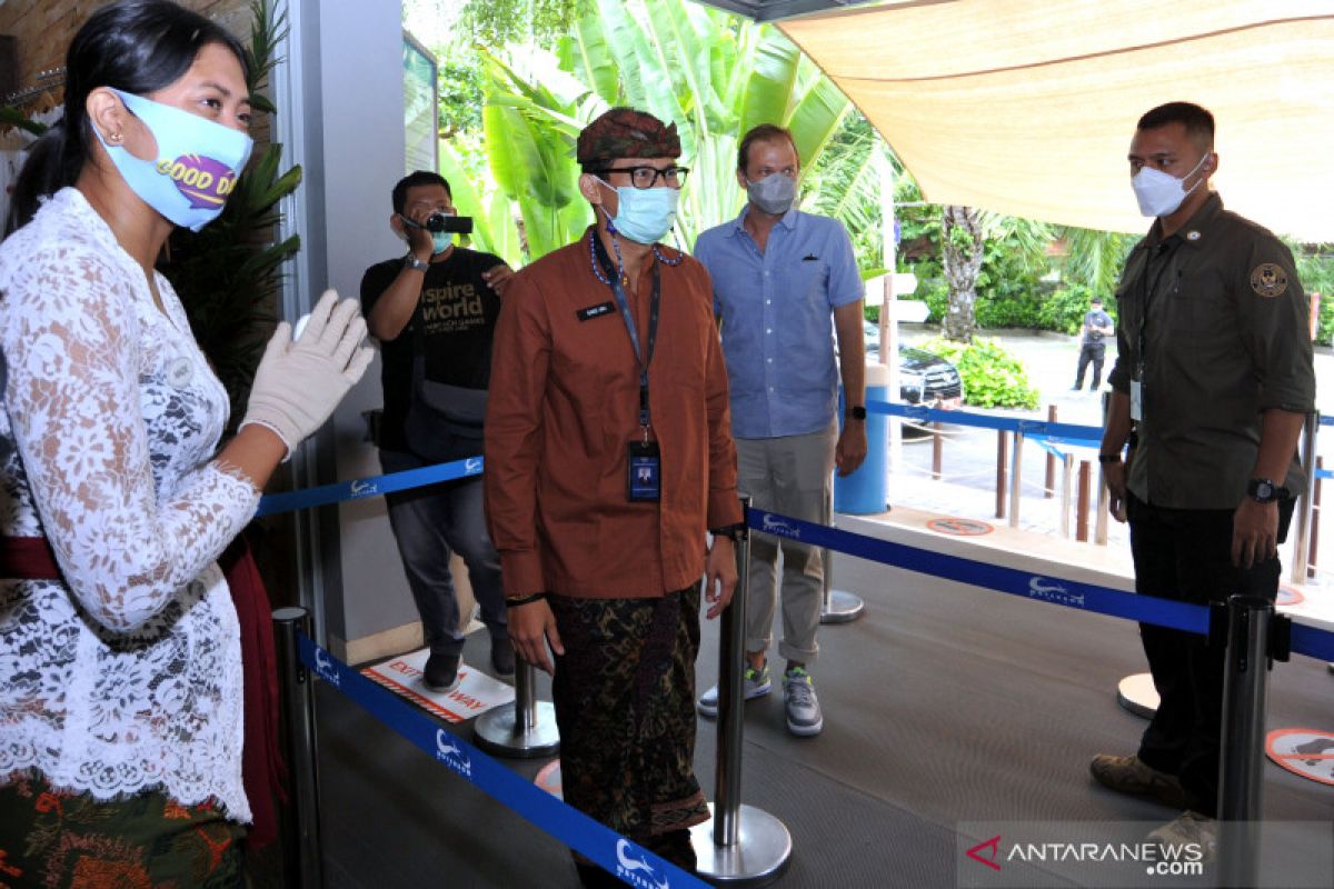Vaksinasi COVID-19 akan dilakukan di lima destinasi wisata Bali