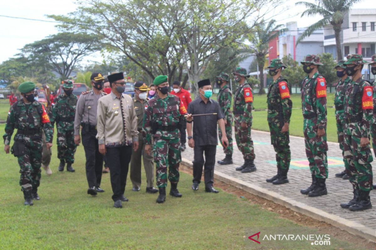 Hadapi status siaga karhutla, apel pasukan digelar di Singkawang