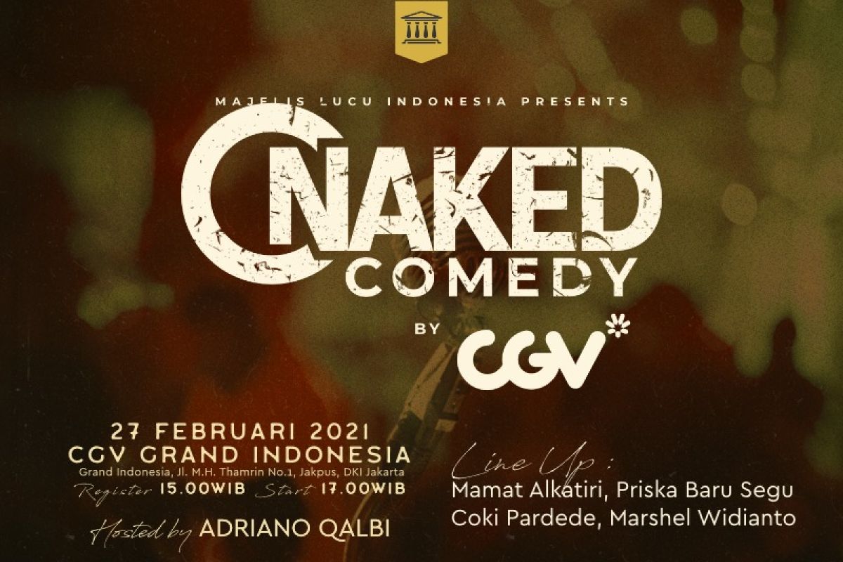 Majelis Lucu Indonesia siap gelar "Naked Comedy Show"