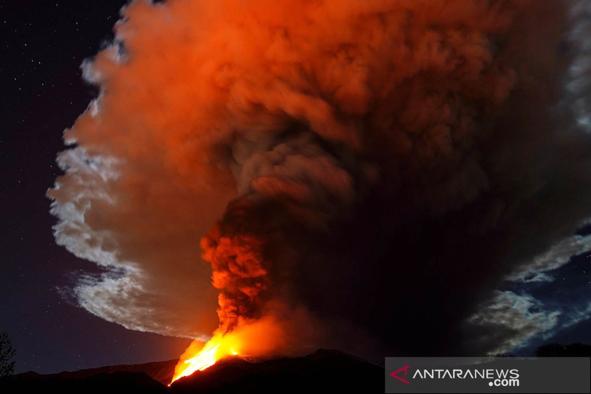 Gunung meletus di Kongo timur, ribuan orang mengungsi