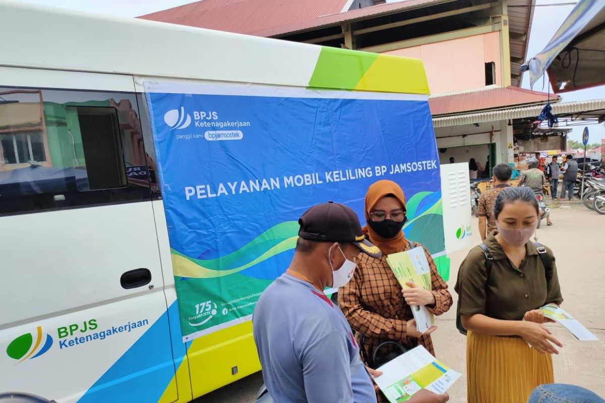 BPJAMSOSTEK Jambi sosialisasi program melalui pelayanan mobil keliling