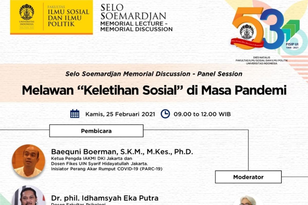 FISIP UI gelar diskusi melawan 