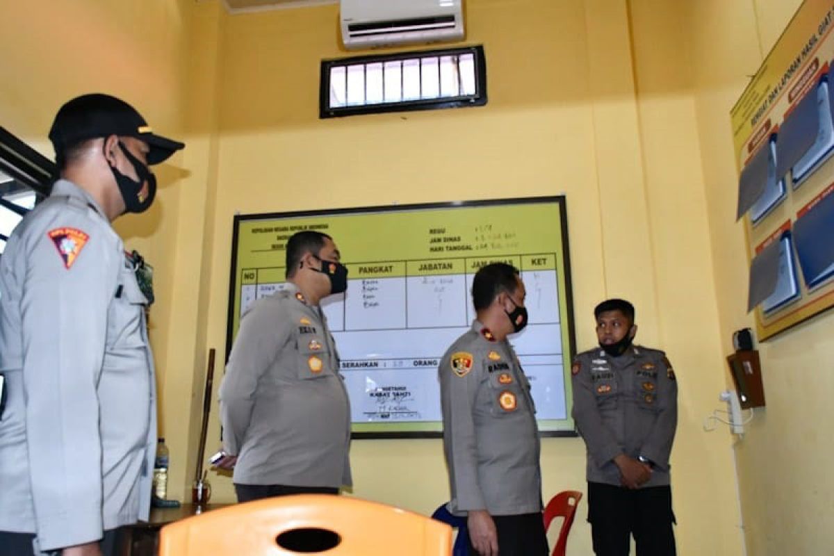 Cegah COVID-19, Polres Aceh Timur terapkan sistem besuk daring