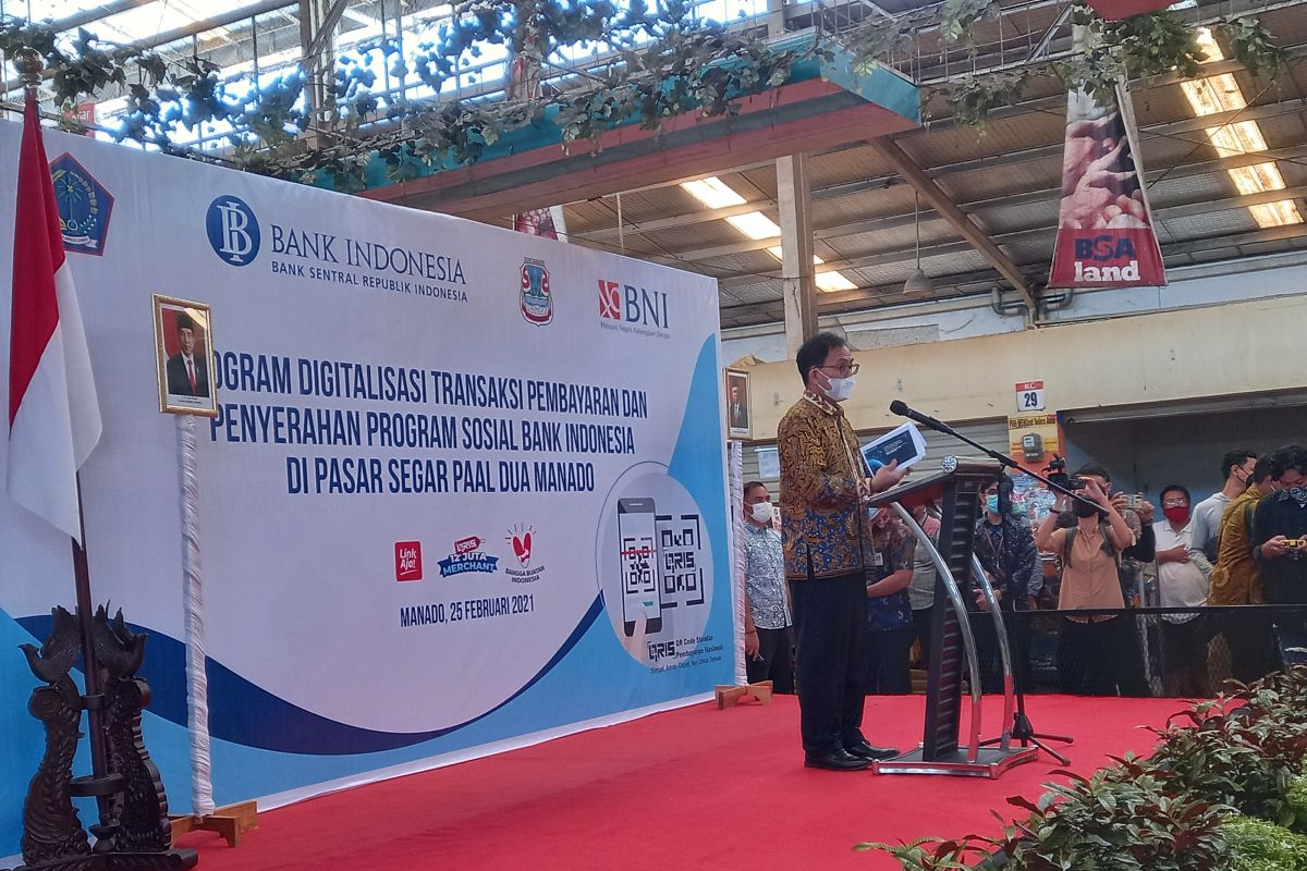 Bank Indonesia target merchant QRIS di Sulut capai 86.000