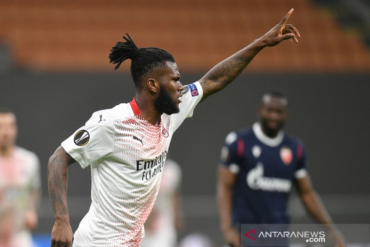 Milan bisa lolos ke 16 besar berkat agresivitas gol tandang atas Red Star