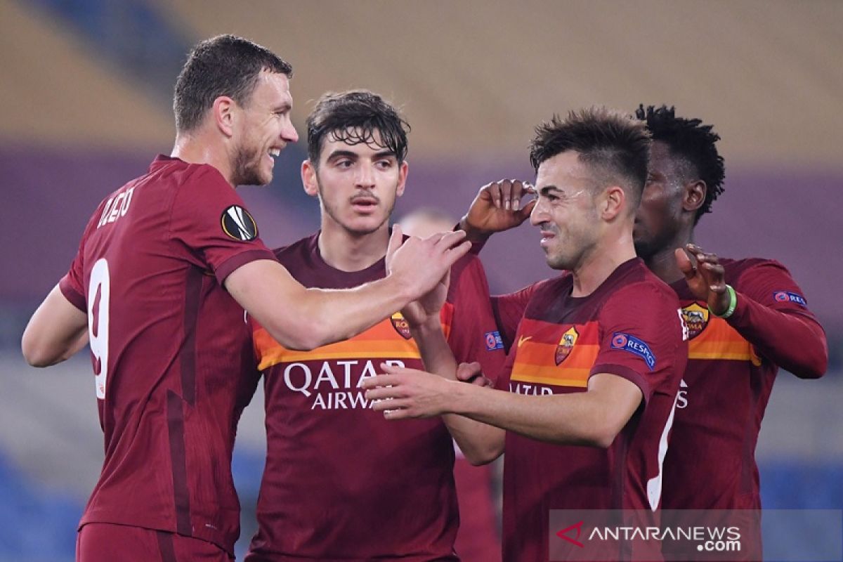 Ini ringkasan Liga Europa: Roma melaju, PSV disingkirkan Olympiakos