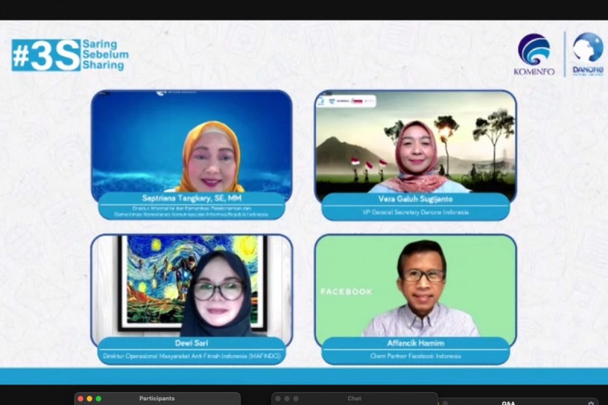 Kominfo: Literasi digital di Indonesia ibarat dua mata pisau