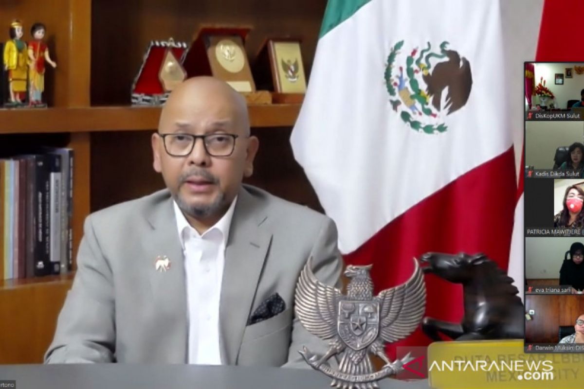 KBRI Mexico-Pemprov Sulut rapat koordinasi terkait promosi ekonomi