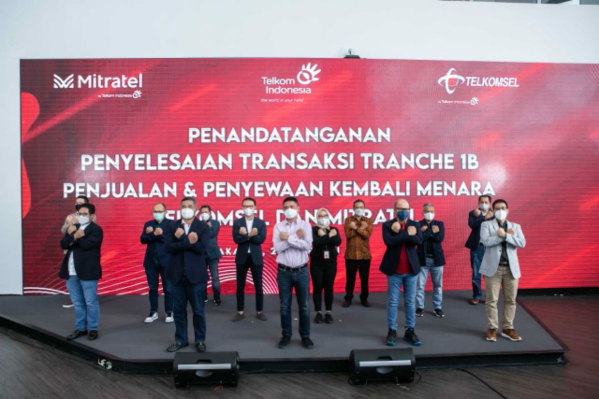 Telkomsel dan Mitratel rampungkan pengalihan kepemilikan 6.050 menara telekomunikasi