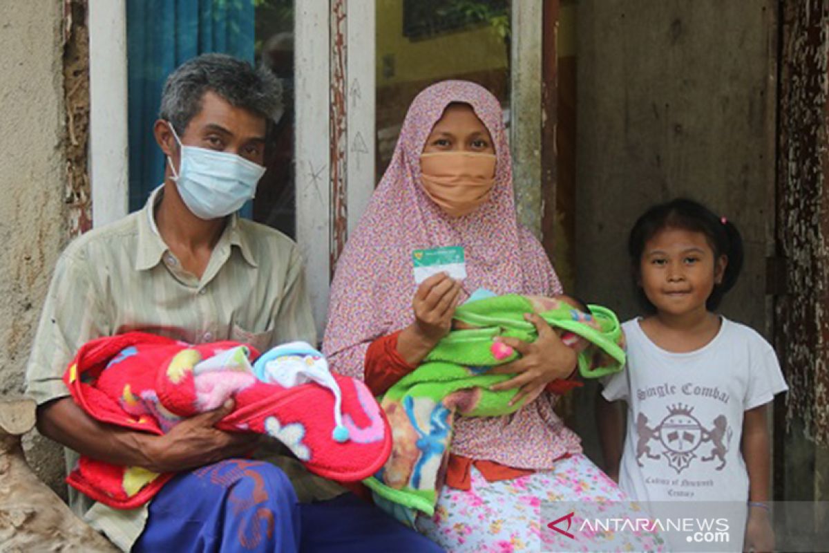 Bebas dari tagihan, Tutik manfaatkan kartu JKN untuk persalinan anak kembar