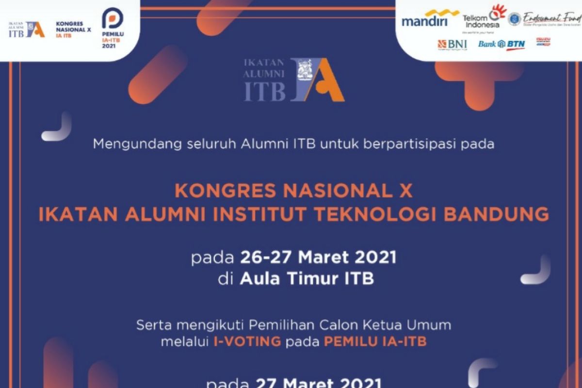 Kongres IA-ITB 2021 akan dilakukan secara daring