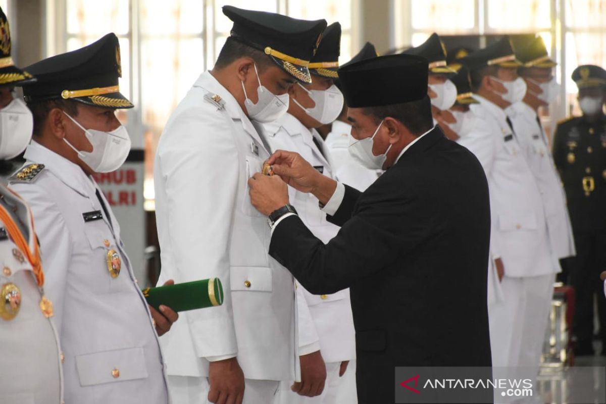 Gubernur lantik Wali Kota dan Wakil Wali Kota Medan