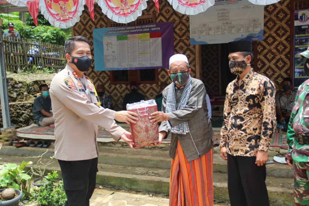 Polres Lebak minta kampung tangguh pelopori gerakan sadar kesehatan cegah COVID-19