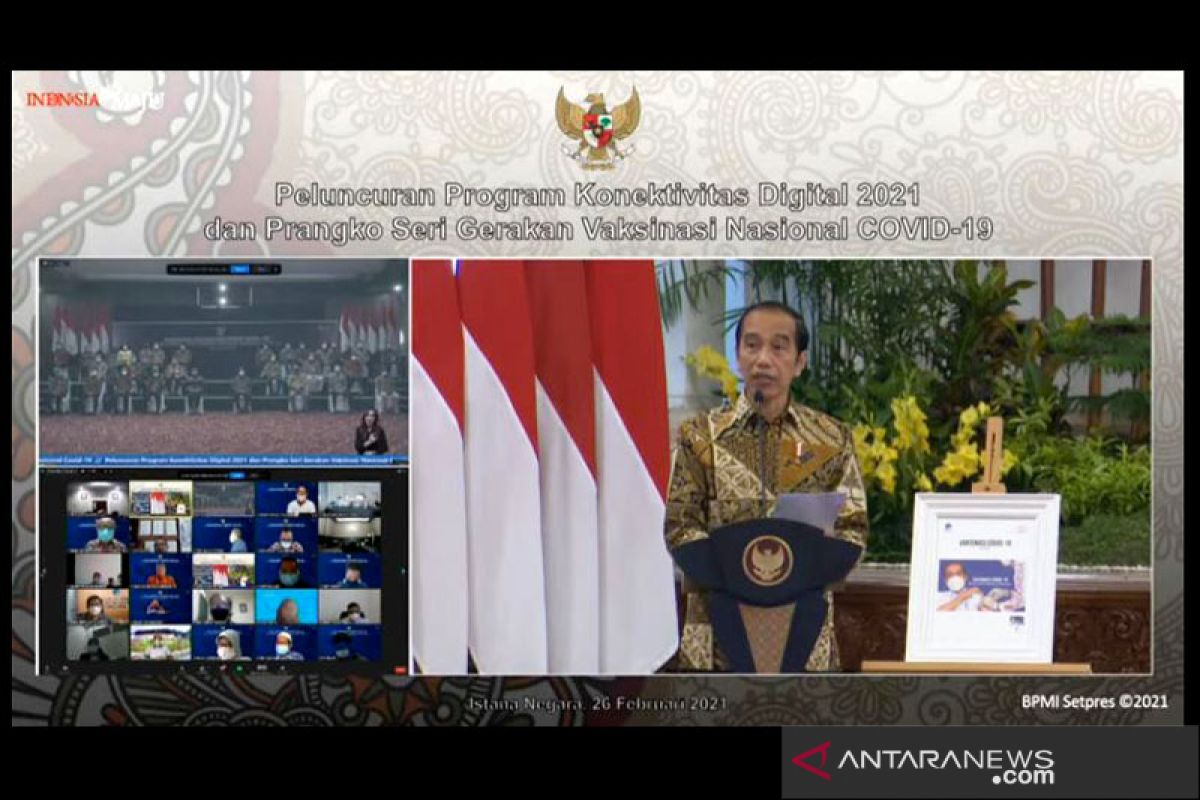 Presiden minta peningkatan produk domestik dalam transformasi digital