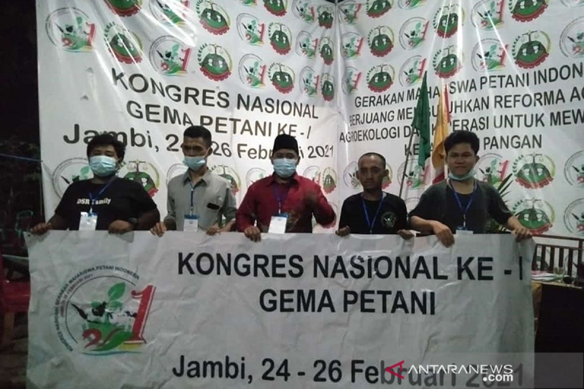 Pemuda Bengkulu terpilih jadi presidium nasional kongres mahasiswa petani