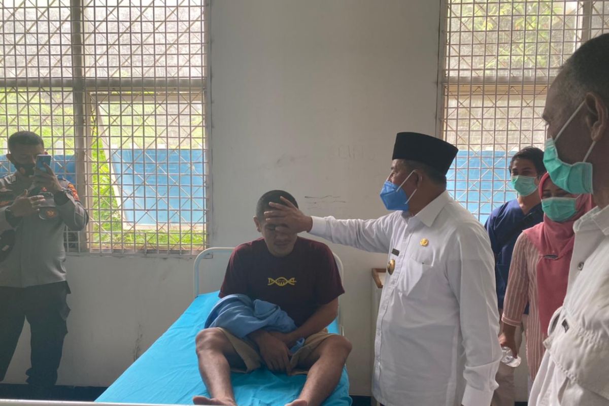 Gubernur Maluku Utara pantau kondisi nakes di RSJ Sofifi