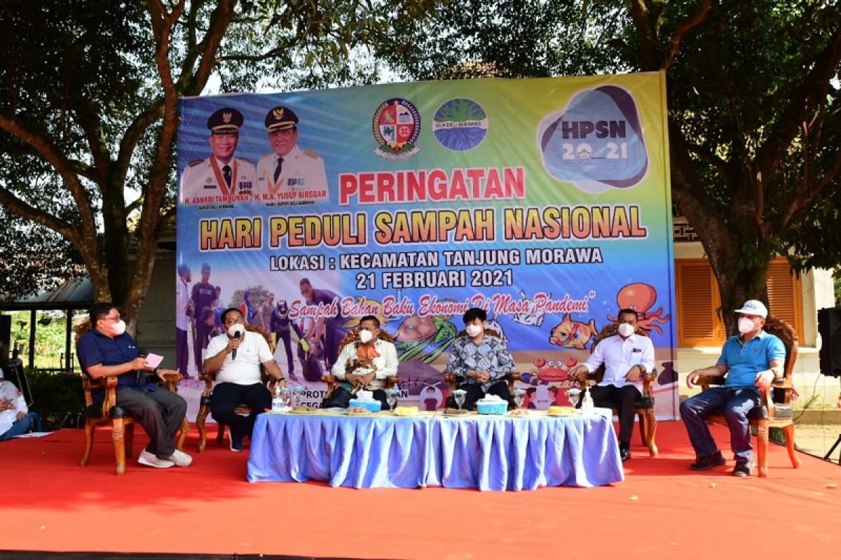 Pemkab  Deli Serdang ajak masyarakat budayakan gerakan pilah sampah