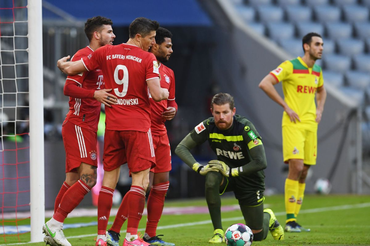 Bayern menang besar, libas Cologne 5-1