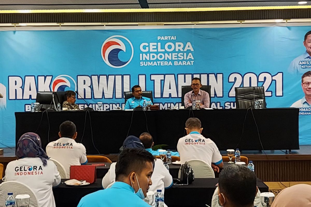 Partai Gelora targetkan delapan kursi di DPRD Sumbar pada pemilu 2024