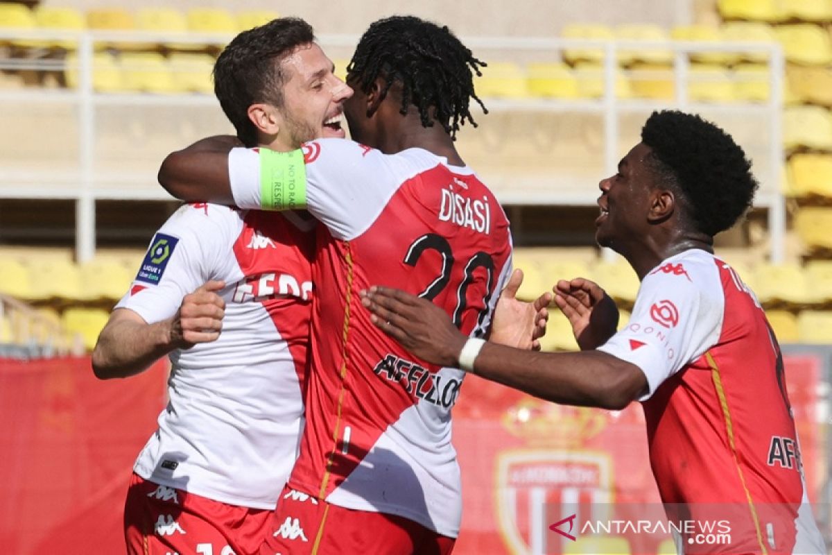 Monaco amankan tiga poin di kandang saat menjamu Brest