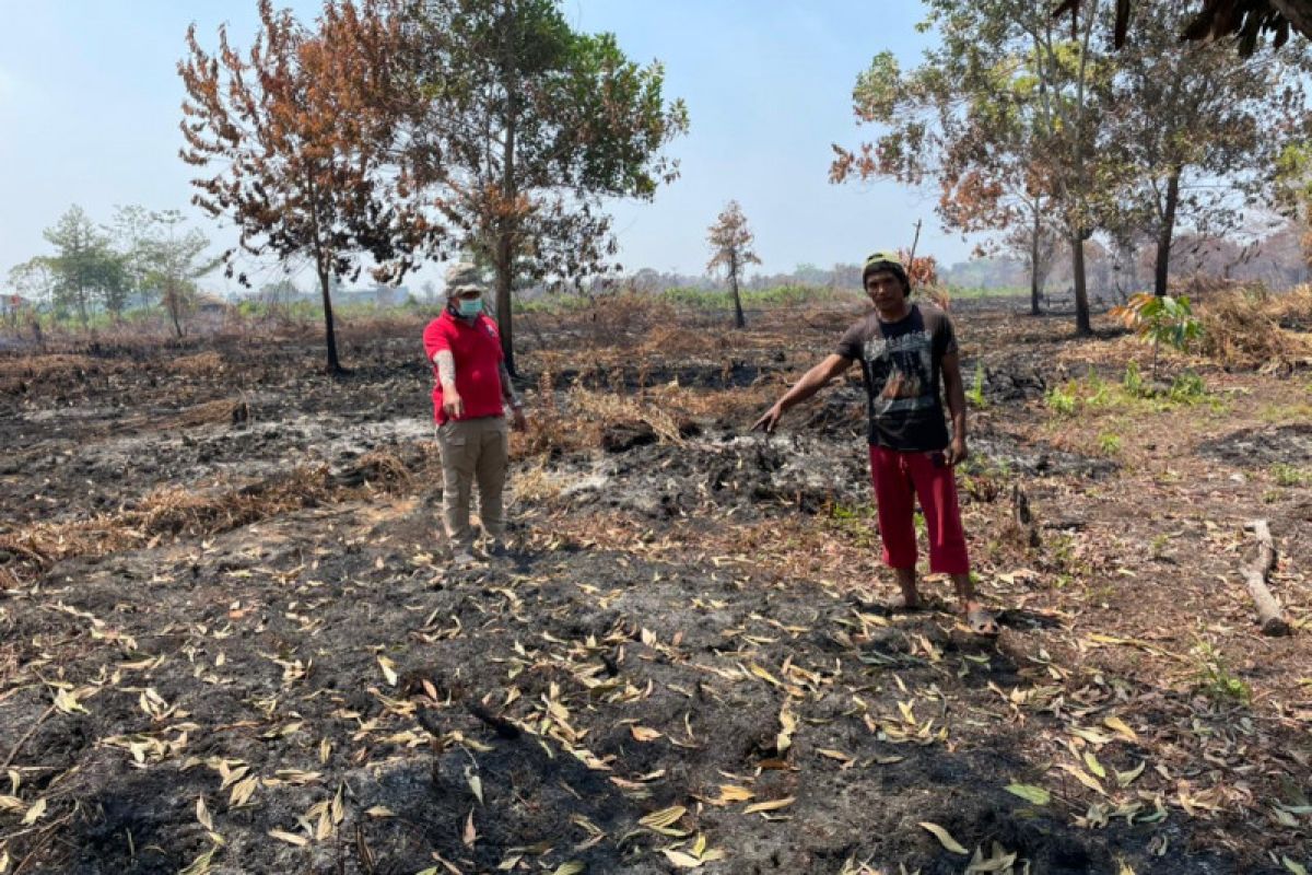 Police arrests  resident on charge of igniting fire on 5 ha of land