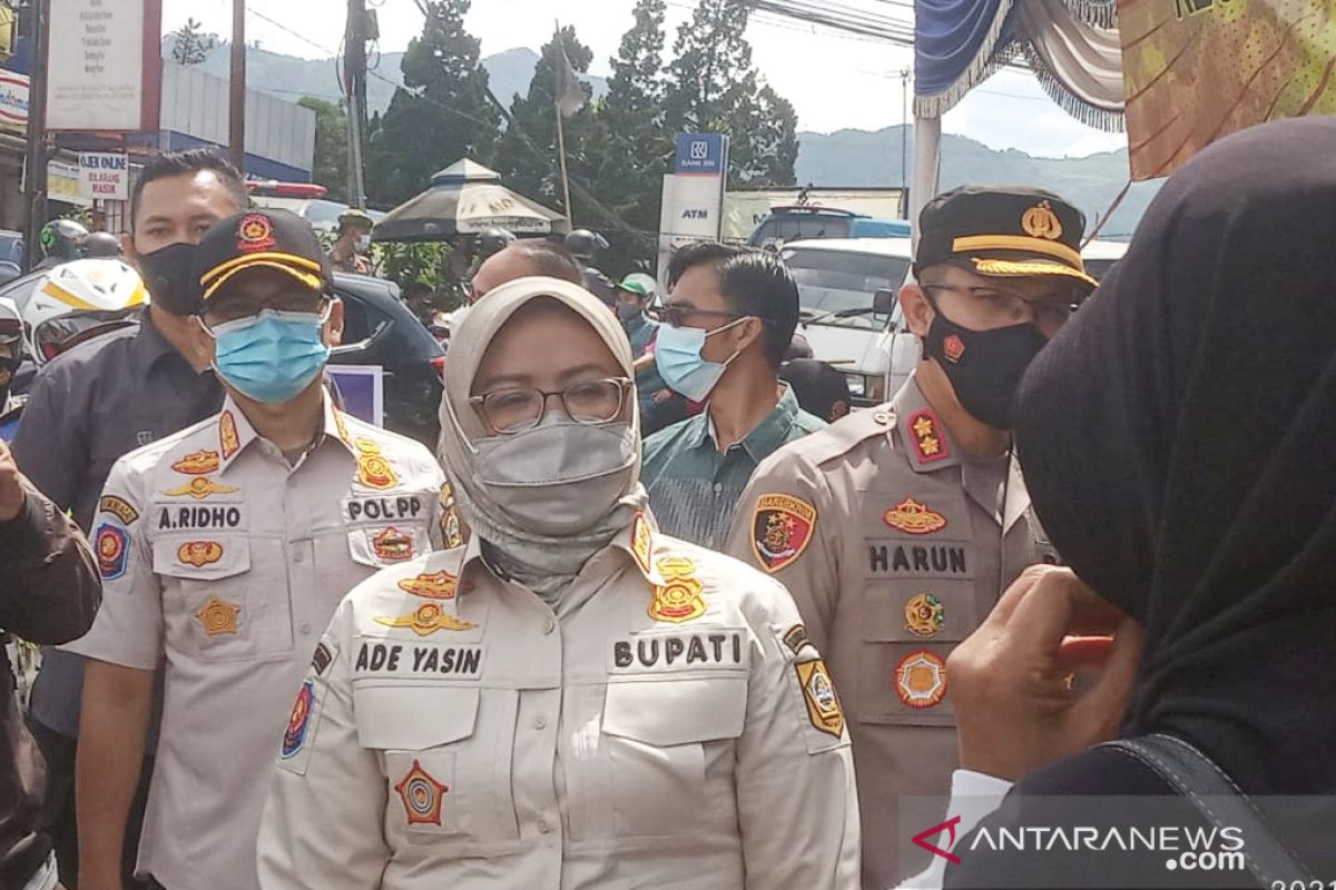 Jadi daerah terendah disiplin penggunaan masker, Pemkab Bogor masifkan kampanye prokes